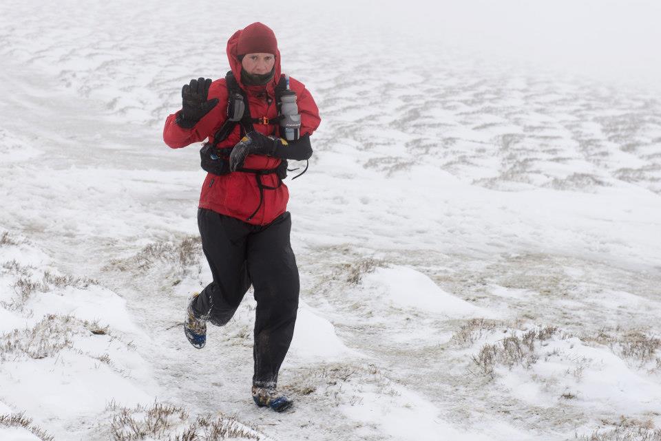 Running a 30 mile mountain marathon in winter in Wales